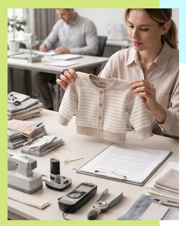 Сертификация детской одежды и текстильных изделий в Баксане