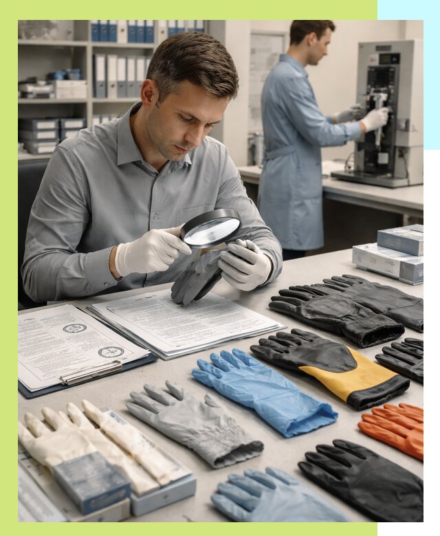 Сертификация перчаток и средств защиты продукции в Баксане