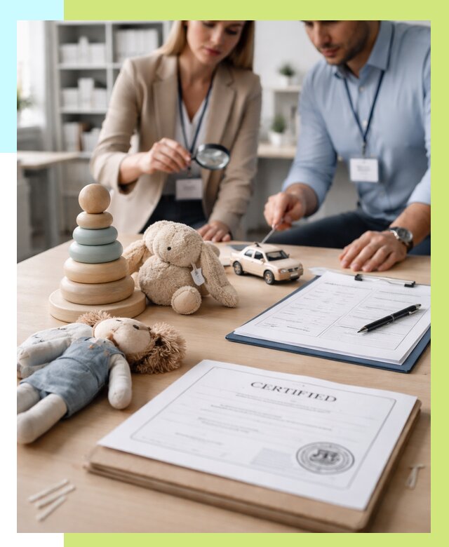 Сертификация игрушек в Баксане от 12122 р. | Алешин-Бкс