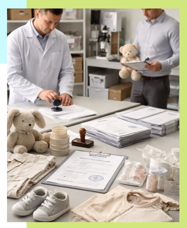 Сертификация детских товаров в Баксане от 15153 р. | Алешин-Бкс