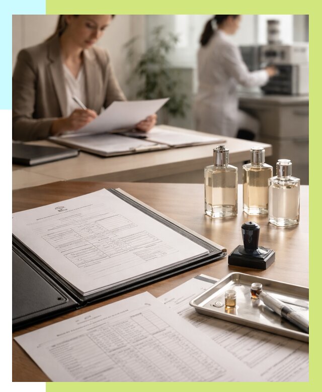 Сертификация парфюмерии в Баксане от 15153 р. | Алешин-Бкс