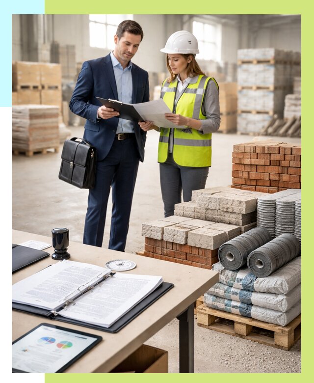 Сертификация строительных материалов в Баксане от 20204 р. Алешин-Бкс