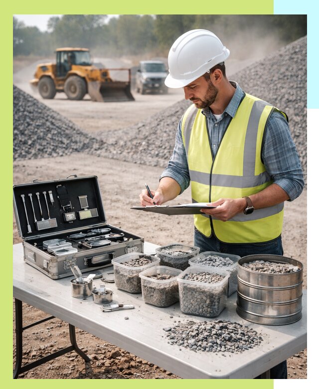 Сертификация щебня в Баксане по ГОСТу и техническим требованиям