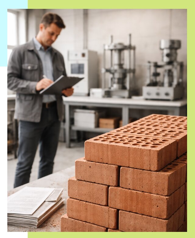 Сертификация кирпича в Баксане от 15153 р. | Алешин-Бкс под ключ