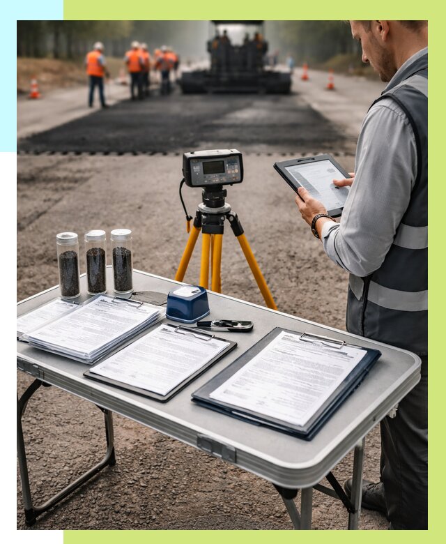 Сертификация асфальта в Баксане от 25255 р. | Алешин-Бкс