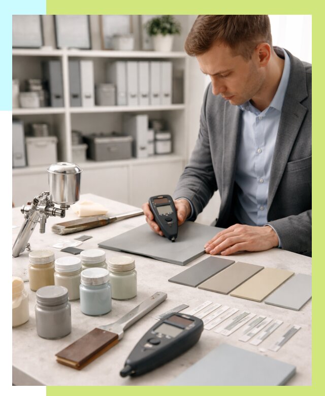 Сертификация краски в Баксане от 25255 р. | Алешин-Бкс центр