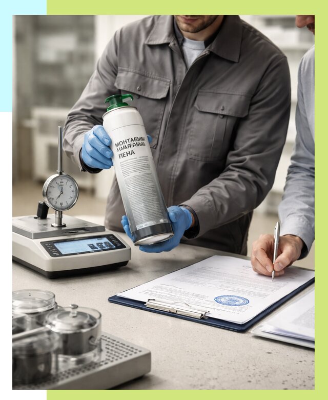 Сертификация монтажной пены в Баксане от 15153 р. | Алешин-Бкс