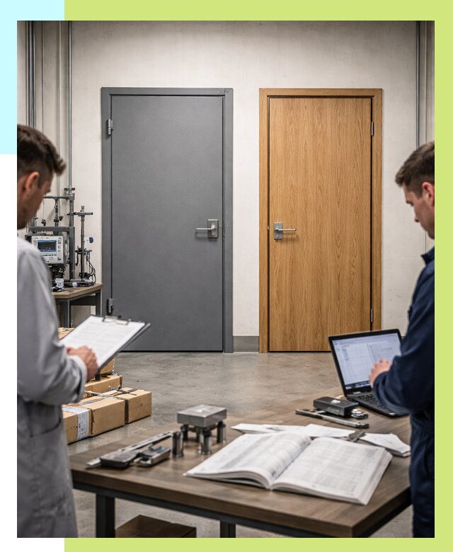 Сертификация дверей в Баксане от 8082 р. под ключ | Алешин-Бкс