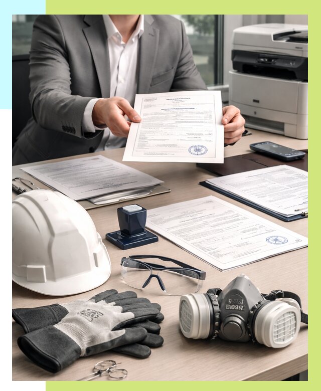 Сертификация СИЗ в Баксане от 15153 р. | Алешин-Бкс оформить