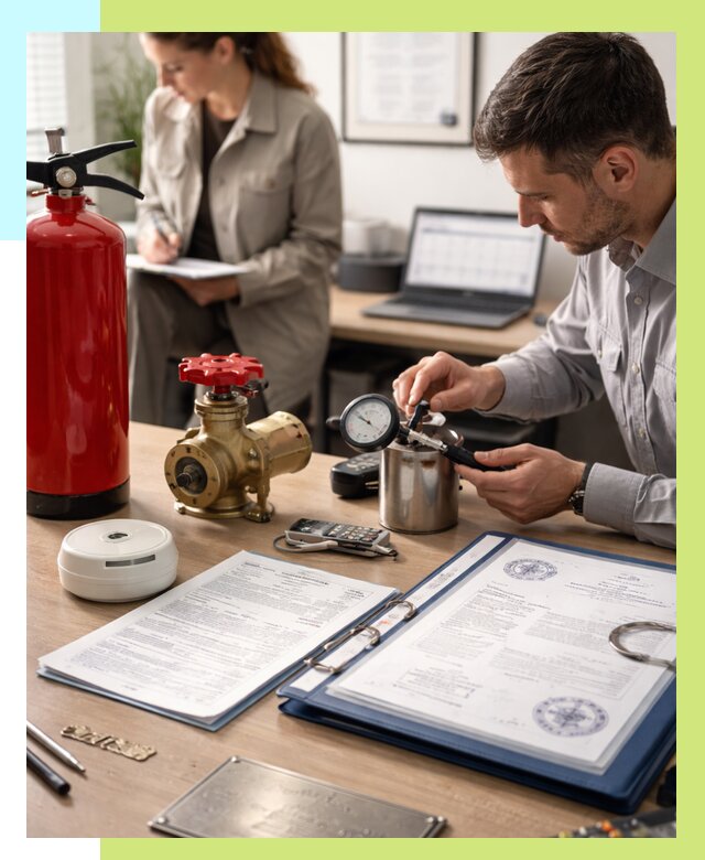 Сертификация пожарного оборудования в Баксане от 15153 р.|Алешин-Бкс