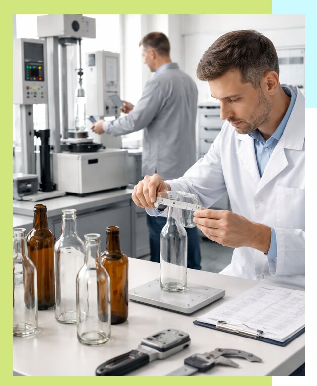 Сертификация стеклянных бутылок и сопутствующей упаковки в Баксане