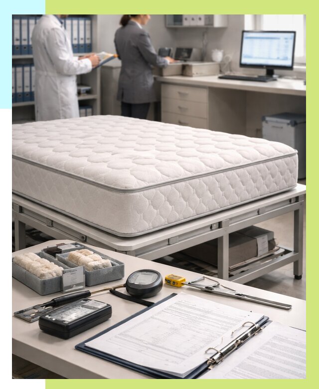 Сертификация матрасов в Баксане от 8587 р. | Алешин-Бкс