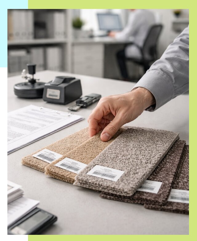 Сертификация ковролина в Баксане от 15153 р., Алешин-Бкс