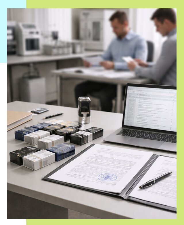 Сертификация сигарет под ключ в Баксане от 45459 р. | Алешин-Бкс