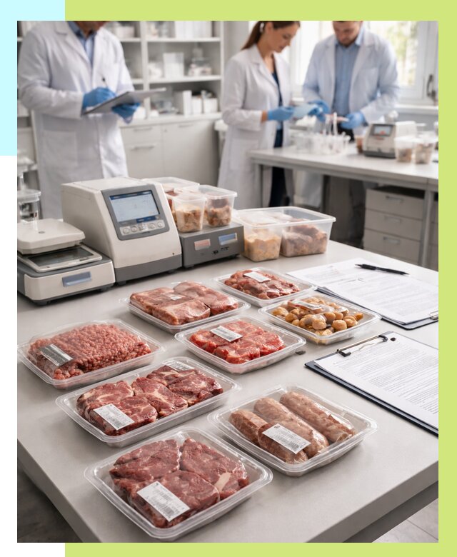 Сертификация мясной продукции в Баксане от 20204 р. | Алешин-Бкс