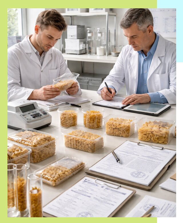 Сертификация макаронных изделий и технологической документации в Баксане