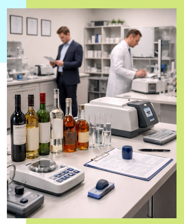 Сертификация алкогольной продукции в Баксане от 25255 р. | Алешин-Бкс