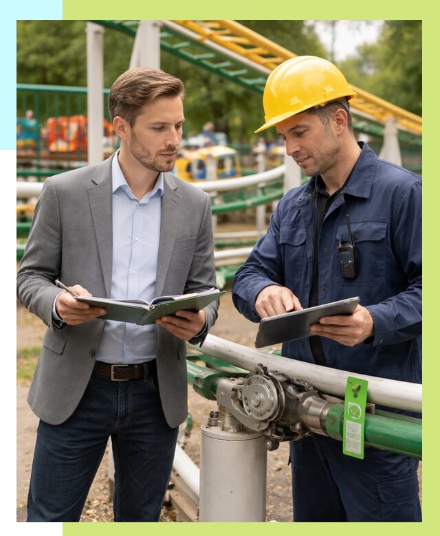 Сертификация аттракционов в Баксане от 45459 р. | Алешин-Бкс