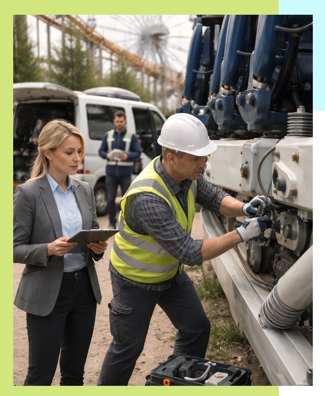 Сертификация аттракционов и проверка безопасности в Баксане