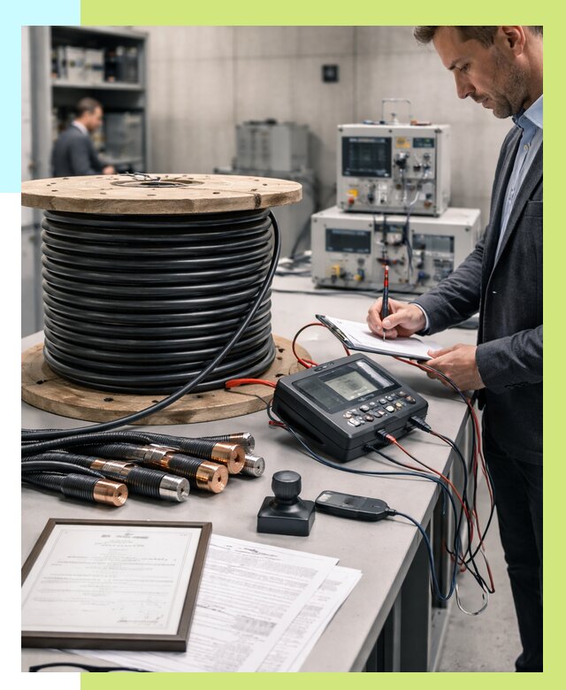 Сертификация кабеля в Баксане от 8082 р. срочно | Алешин-Бкс