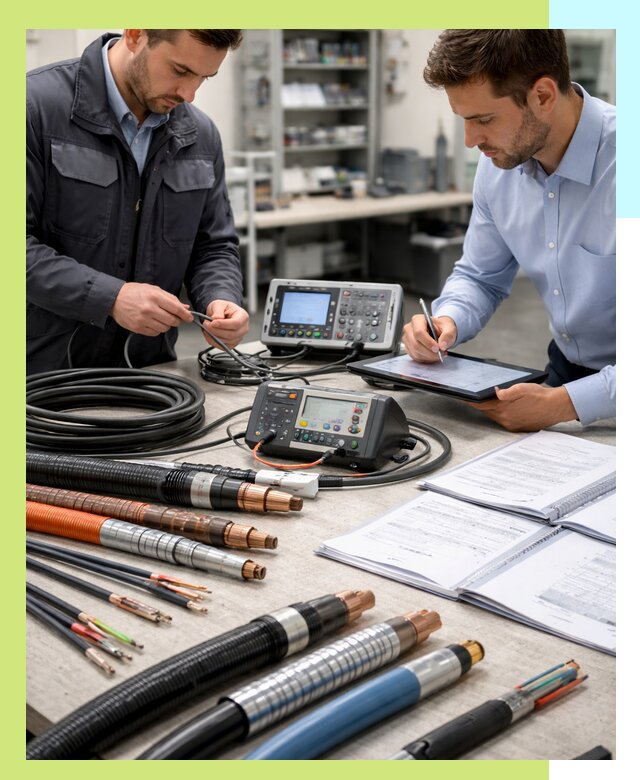 Сертификация кабеля и электропроводки в Баксане под ключ