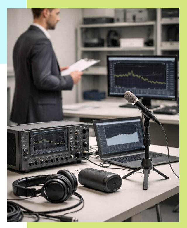 Сертификация аудиотехники в Баксане от 15153 р., Алешин-Бкс