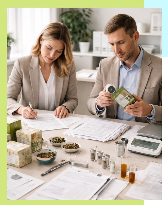 Разработка ТУ на чай и маркировку продукции в Баксане