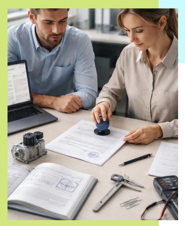 Выдача паспорта изделия и техническая экспертиза продукции в Баксане