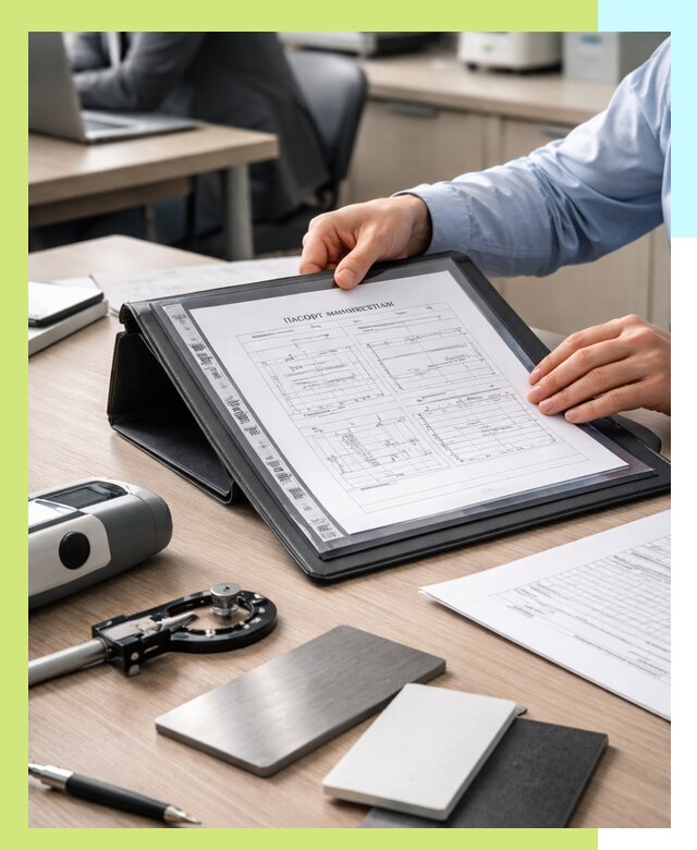 Оформление паспорта материала для продукции в Баксане