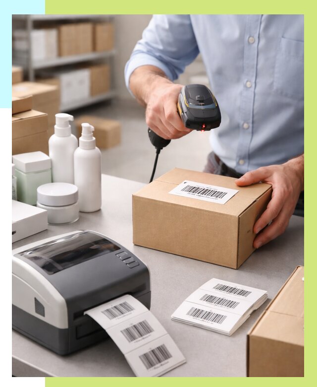 Штрихкодирование продукции в Баксане от 4546 р. | Алешин-Бкс