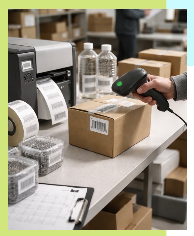 Штрихкодирование продукции и маркировка для продажи в Баксане