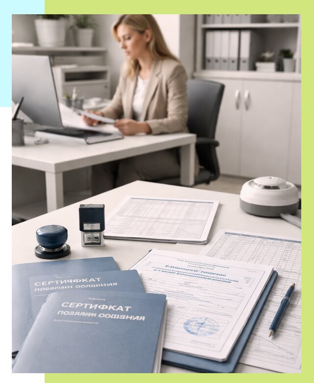 Сертификаты пожарной безопасности в Баксане от 15153 р. | Алешин-Бкс