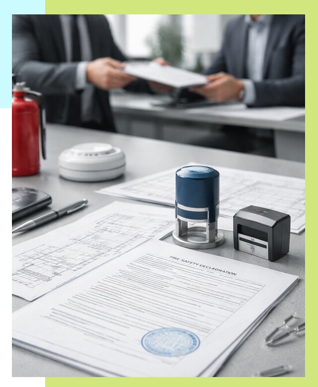 Декларация пожарной безопасности в Баксане от 8082 р. | Алешин-Бкс