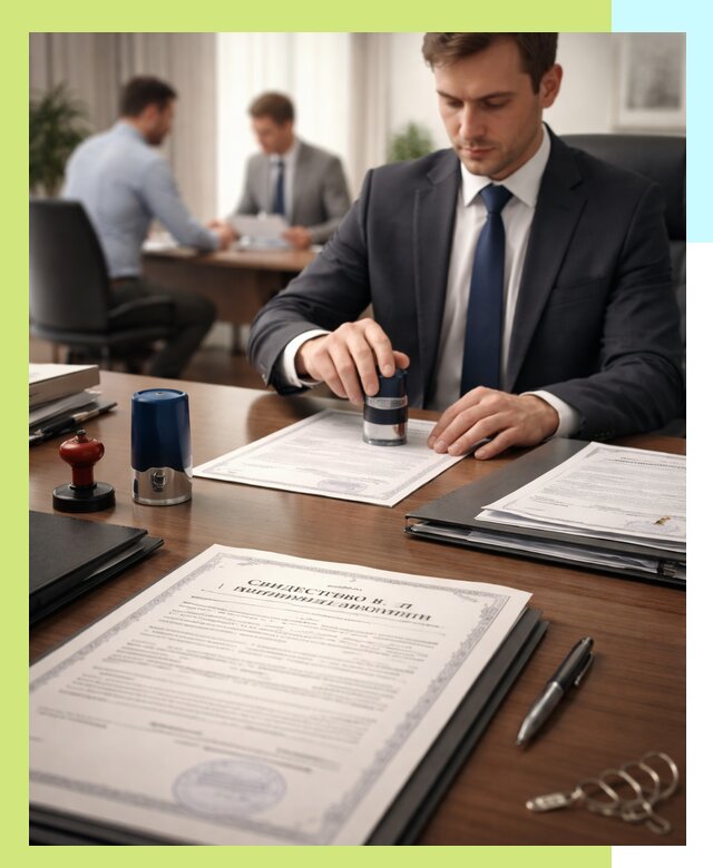 Оформление свидетельства о государственной регистрации в Баксане