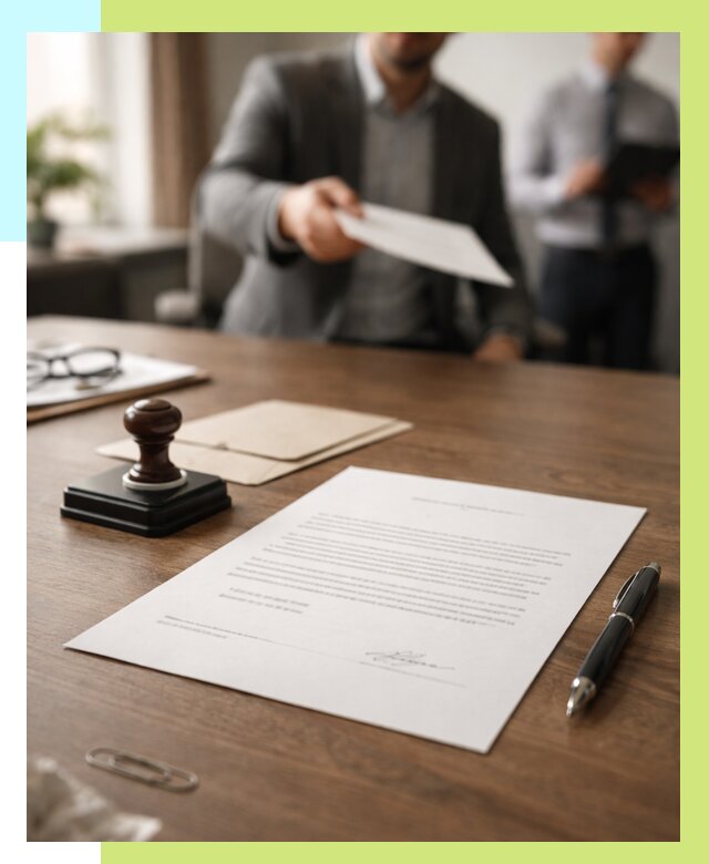 Отказное письмо по сертификации в Баксане от 3536 р. | Алешин-Бкс