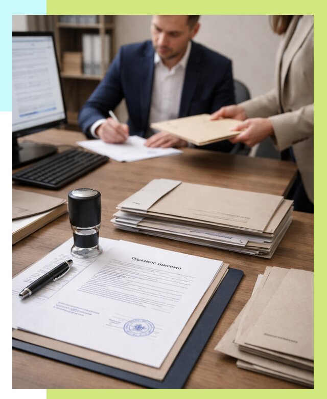 Отказное письмо для таможни в Баксане от 3031 р, Алешин-Бкс