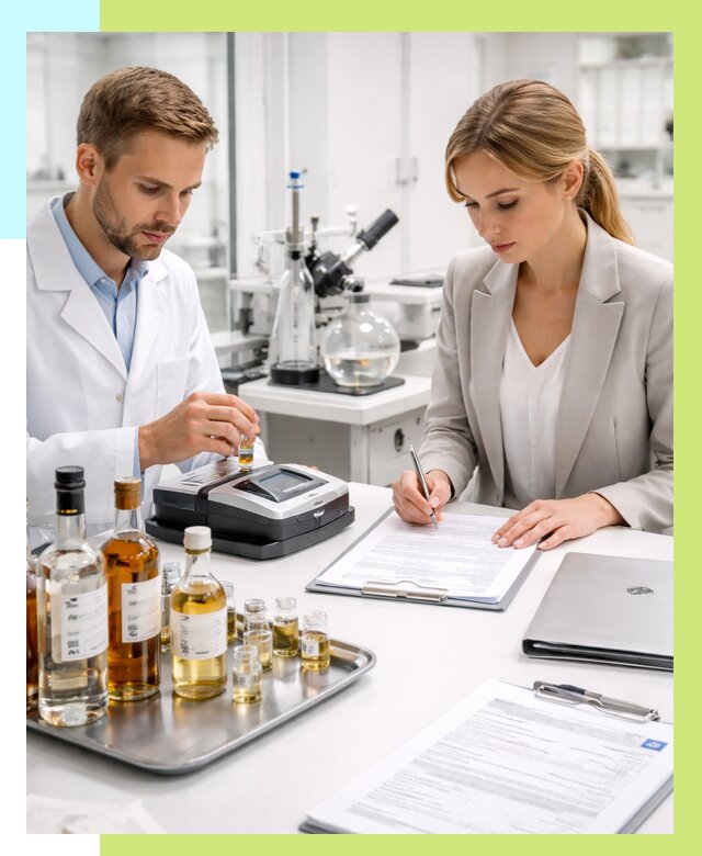 Заключение о спиртосодержании в Баксане, от 5051 р., Алешин-Бкс