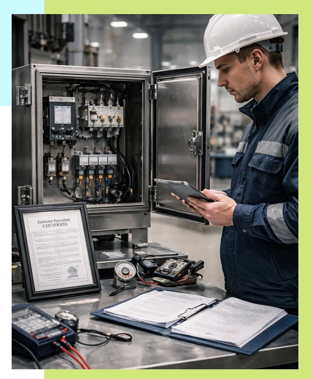 Сертификат взрывозащиты в Баксане от 45459 р. | Алешин-Бкс