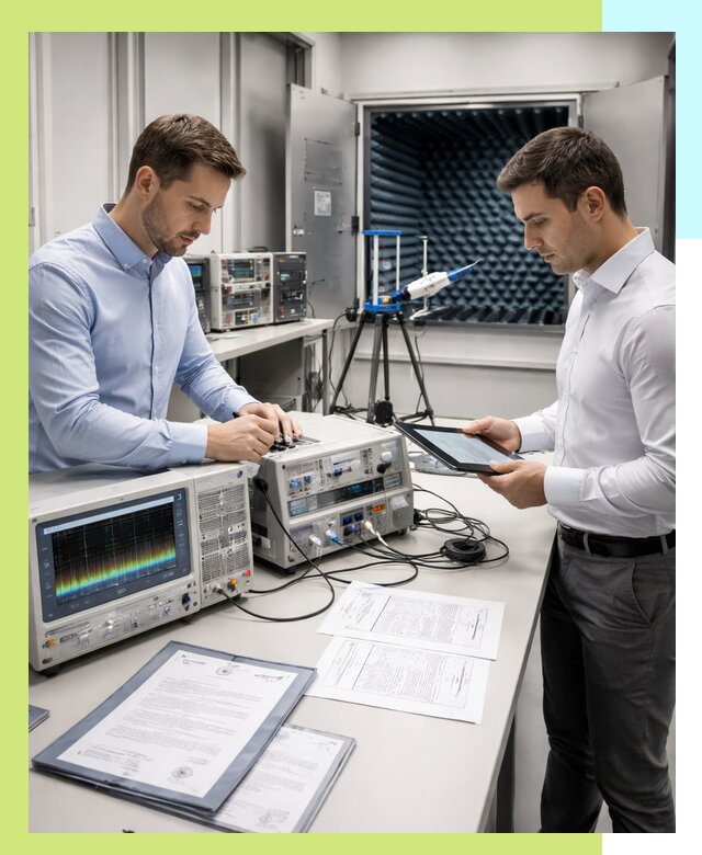 Оформление и выдача сертификата ЭМС для продукции в Баксане