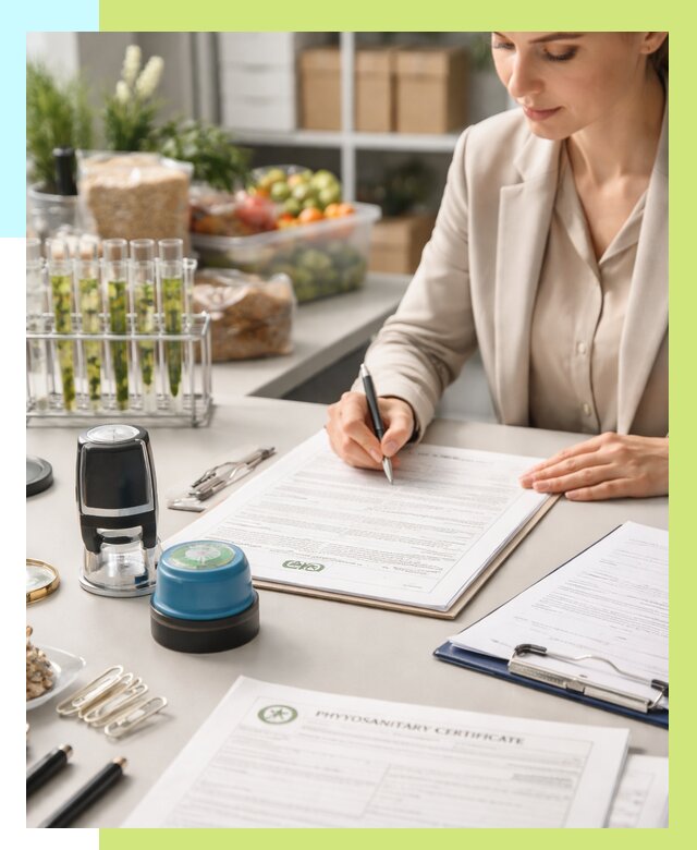 Фитосанитарный сертификат оформить в Баксане от 4546 р. | Алешин-Бкс