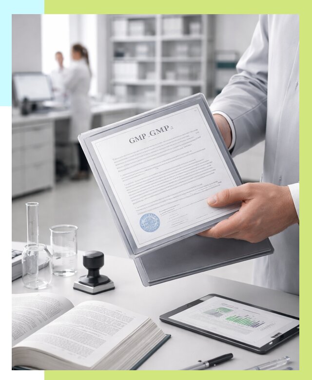 Сертификат GMP в Баксане под ключ от 85867 р. | Алешин-Бкс