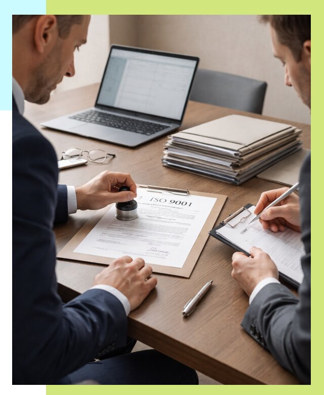 Сертификат ISO 9001 в Баксане купить от 80816 р. | Алешин-Бкс