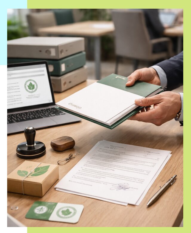 Сертификат ISO 14001 в Баксане от 35357 р. Заказать у Алешин-Бкс