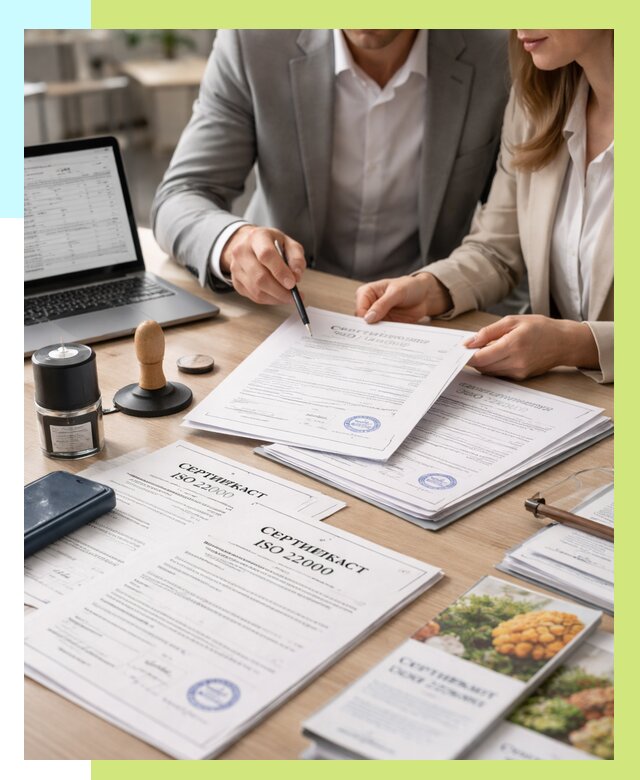Сертификат ISO 22000 в Баксане от 40408 р. под ключ | Алешин-Бкс