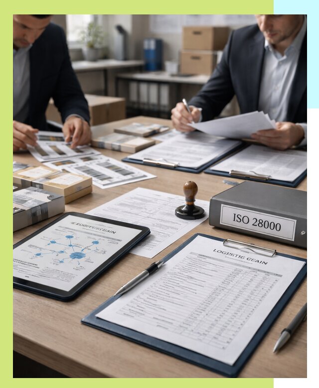 Получение сертификата ISO 28000 по безопасности цепи поставок в Баксане