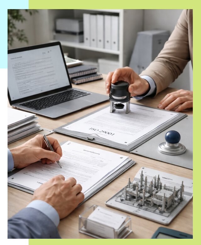 Сертификат ISO 29001 в Баксане под ключ от 75765 р. | Алешин-Бкс