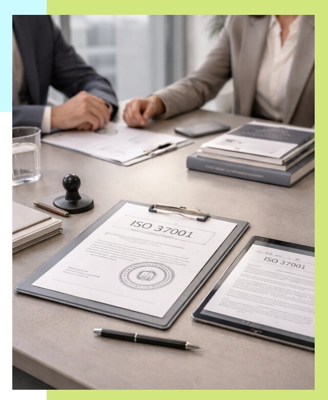 Сертификат ISO 37001 в Баксане оформить от 121224 р. Алешин-Бкс