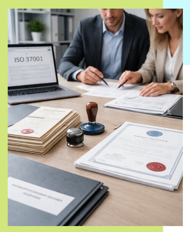 Получение сертификата ISO 37001 по системе борьбы с коррупцией в Баксане